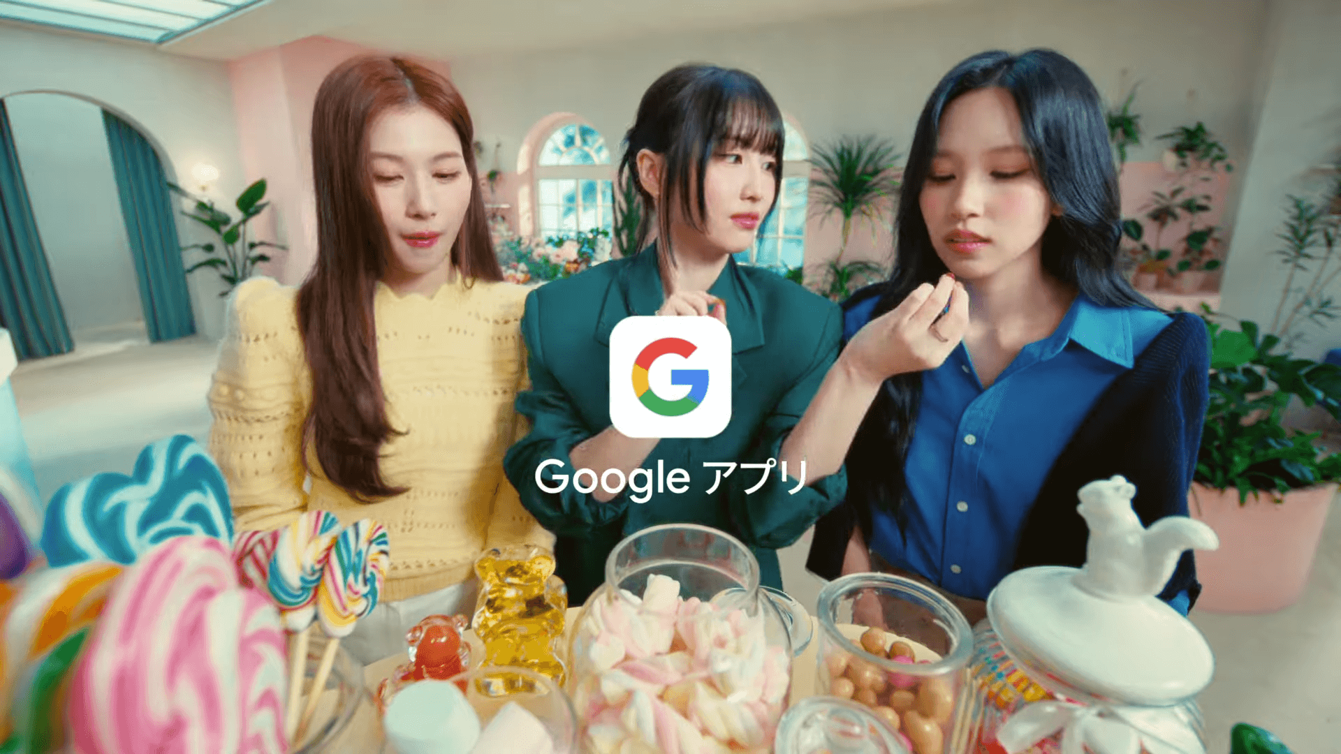 Google-アプリ｜好きなものを検索してみよう！ミナ、サナ、モモ、MISAMO、TWICE（MOMO-篇）2