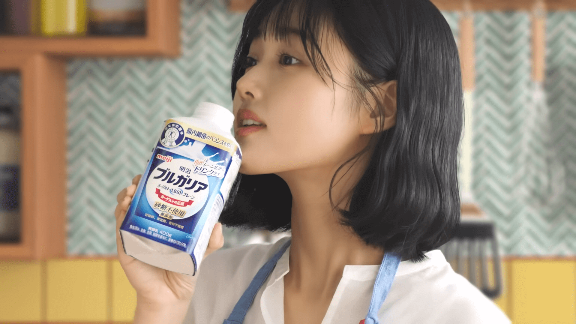 Meiji Bulgaria Yogurt “#Furudori Yogurt” Edition Nanoka Hara (1)